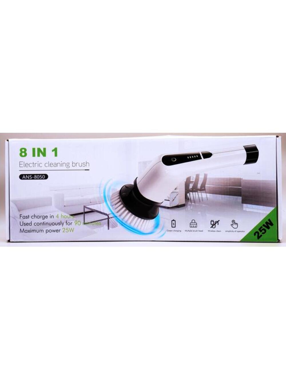 ANS-8050 8-in-1 Electric Cleaning Brush
